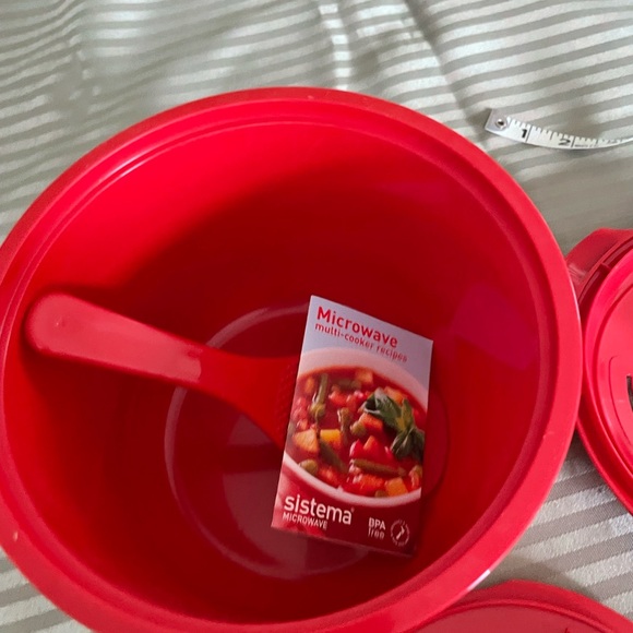 stem Red Microwave Multi-Cooker Lid Set - Picture 5 of 10